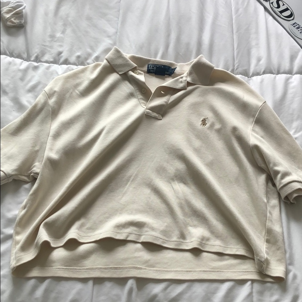 Vintage polo collard shirt